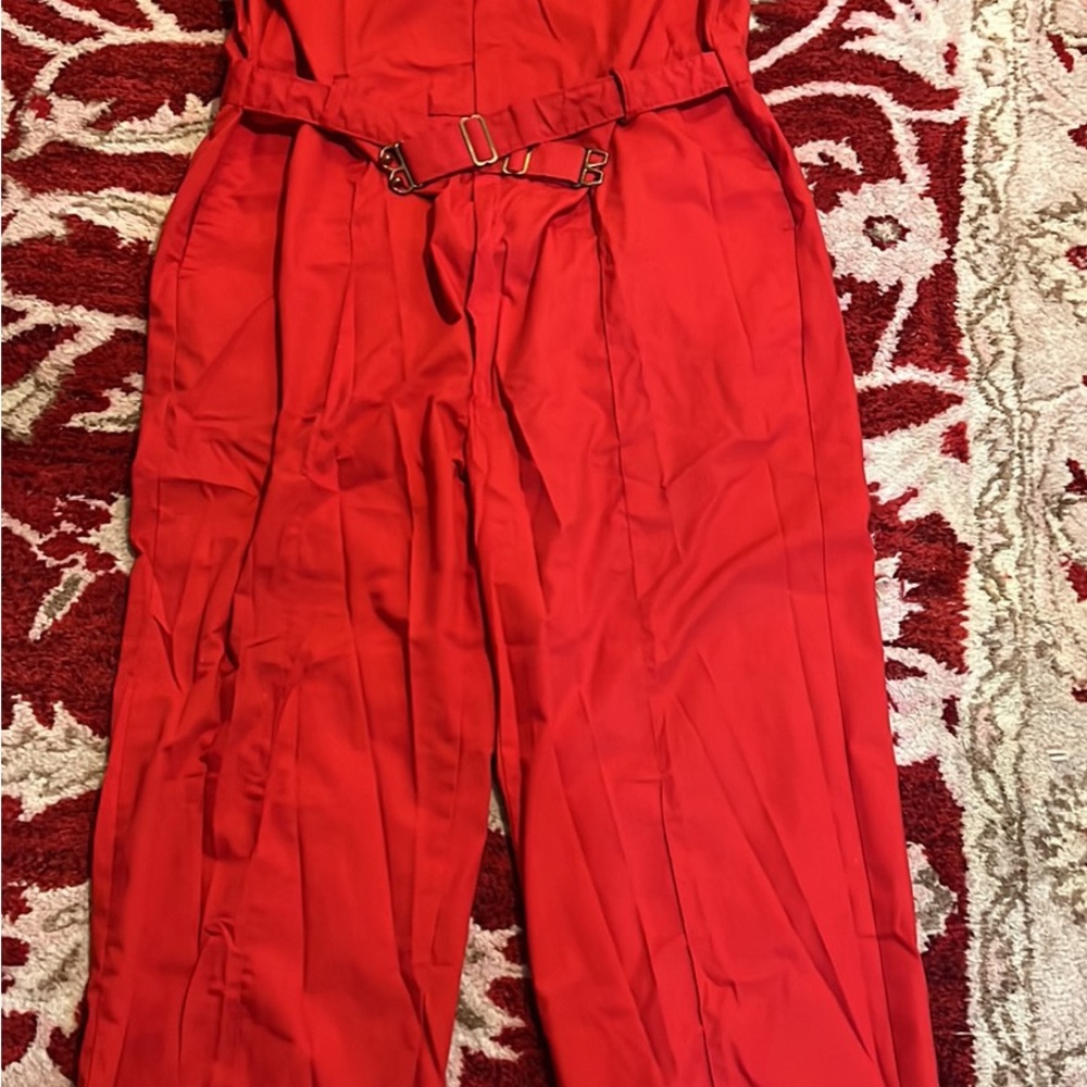70’s VINTAGE GAS STATION JUMPSUIT MED